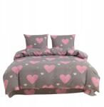 Ágynemű garnitúra 140x200 cm 2 részes ágyneműhuzat garnitúra Pink Heart