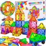 Doris Készlet Nagy Mágneses Építőkockák 3D Panelek Magnetic Tiles 70 El (DH9913)