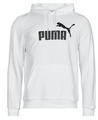PUMA Pulóverek ESS BIG LOGO HOODIE FL Fehér US XL