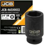 JCB JCB 46510032 mélyített ütvecsavarozó dugókulcs 3/4" 32 mm (JCB-46510032)