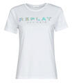 Replay Rövid ujjú pólók W3318C Fehér EU XS