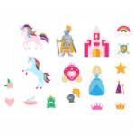 Buddy & Barney Fürdőmatrica Unikornisok világa - 17 db 3+ hálós elem (BAB050)