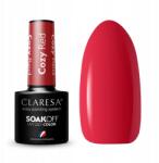 Claresa Hibrid Lakk Cozy Red - Meleg, Ölelő Piros, Rózsaszín (5907731972659)