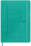 OXFORD Caiet cu elastic, A5, OXFORD Signature Smart Journal, 104 file - 90g/mp, Scribzee, punctat - turcoaz (OX-400154948) - pcone