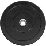 Gorilla Sports Acél tárcsa gumi bevonatú fekete 5 kg (101020-00019-0010) - gorillasports Súlytárcsa