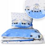 Ankras Ágyneműhuzat 135x100 Gyerek 2EL 100x135 Kiságyhoz (P-2 135/100 40/60 W. OWIECZKA NIEBIESKA)