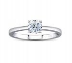 Silvego Madison ezüst gyűrű Swarovski kristályokkal Zirconia 60 mm