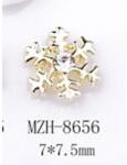  Körömékszer - MZH-8656 Gold - Karácsony hópehely