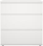 Tvilum Fehér alacsony komód 77x84 cm Nova - Tvilum