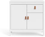 Tvilum Fehér alacsony komód 82x80 cm Madrid - Tvilum - bonami - 61 220 Ft