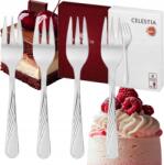 Gerlach Celestia Gerlach Tortavilla Készlet 6 db-os Torta Evőeszköz Fényes (04AP)