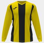 Joma PISA II LONG SLEEVE T-SHIRT hosszú dressz / hosszú póló sárga fekete 6XS-5XS