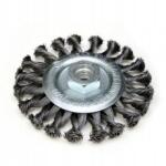 Dedra Drótkefe Acél 115Mm, M14, Csavarozott huzal (F39-115)