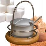 Practic Cukortartó President Konyhai Cukortartó Műanyag Kanállal, Masszív (CUPL83)