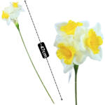  Nárcisz fehér-sárga - papelito
