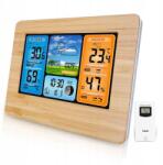 FanJu Vezeték nélküli időjárás állomás Hőmérő Páratartalom Barométer Riasztás Időjárás (VICYUFUSTAT8998)