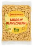 Malinowe Blansírozott Mandula Egész 1kg Héj Nélkül Friss Természetes Prémium (5903018607856)
