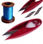 DOD Zaki 11 Cm-es Műanyag Nyelű Szálvágó Olló Pót Pengékkel (790957)