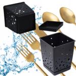 Practic Evőeszköz Csepegtető Állvánnyal Fekete Practic Lengyel (5903456011338)