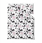  Ágyneműhuzat 160x200 2 párnahuzat 70x80 Ágyneműhuzat garnitúra Happy Cow Tehén (160 CMFBC 3/H19723)