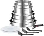 Tefal edénykészlet Ingenio Emotion rozsdamentes acél 13 db-os (L897SD74)