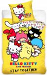 Carbotex Ágyneműhuzat Hello Kitty Cinnamoroll Pompompurin My Melody Keroppi 160x200 (HK235011)
