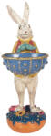 Clayre & Eef Figurina Iepuras polirasina multicolora 12x10x28 cm (6PR6020)