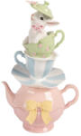 Clayre & Eef Decoratiune Paste Iepuras 16x13x26 cm (6PR5939)