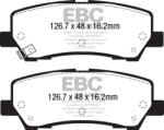 EBC set placute frana, frana disc EBC DP43043R (DP43043R)