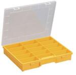 Allit AG EuroPlus Basic műanyag szervező, 15 rekesszel, 6 x 37 x 29, 5 cm