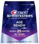  Szett 21x fogfehérítő csíkok, Crest, 3D White, Age Renew, 14%-os koncentráció, 21 nap, 60 perc, fehérítési szint 25
