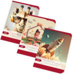  Iskolai füzet 524/A5, 20 lap vonalas