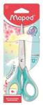 Maped Olló, iskolai, 16 cm, rugalmas nyél, MAPED Sensoft 3D, vegyes pasztell színek (486214)