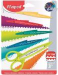 Maped Olló, cikkcakk, MAPED Créa Cut, 5 különböző minta (601006)