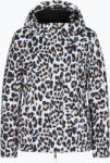 EA7 Emporio Armani Geacă de schi pentru femei EA7 Emporio Armani Ski Kitzbuhel Softshell fancy white animalier