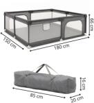 Springos Ha7528 gyermek járóka 150 x 180 cm (HA7528)