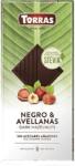 TORRAS Ciocolata neagra cu alune si 54% cacao cu stevia, 125g, Torras
