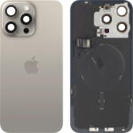Apple Piese si componente Capac Baterie Apple iPhone 15 Pro Max, Bej (Natural Titanium), Swap (cap/ai1/be/sw) - pcone