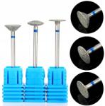 PAZYOU Lábmarók tyúkszemre, bőrkeményedésre Gyémánt maró 3db (5905965214415)