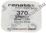Renata 370 gomb, gombelem ezüst-oxid