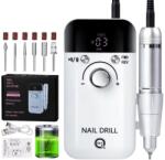 QSKY Körömmaró Gép Manikűr Pedikűr Erős Professzionális Marókészlet (EDJ G10)