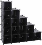 Artenat Cipősszekrény Artenat 113 x 113 x 36 cm fekete (LPC44HV1)