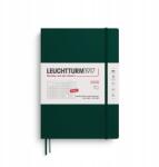 Leuchtturm1917 Havi naptár Leuchtturm1917 B5 Forest Green 2026 (372788)