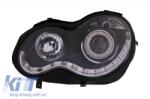 KITT MERCEDES W203 C-Class (2000-2007) Angyalszem bal eslő lámpák Fekete (PXN2-216L)
