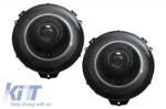 KITT Első lámpák Bi-Xenon OEM kinézet MERCEDES G-Class W463 (2005-2017) Fekete (HLMBW463OEB)