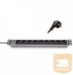 TRITON 620S09 19-os elosztópanel, 9 x 230V