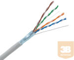 KELine FTP (F/UTP) 4x2xAWG24 kábel, Kategória 5E, Euroclass Dca - s2, d1, a1, 300 MHz, LSOH, 305 m-es doboz