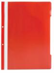  Dosar plastic cu doua gauri, A4, 25 bucati/set, rosu (NN014002)