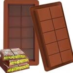  Szilikon Forma Dubai Csokoládéhoz Praliné Forma Tábla 25 cm (FORMA SILIKONOWA DO CZEKOLADY DUBAJSKIEJ)