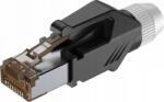 Roxtone RJ45C5E-PH-WT RJ45 típusú dugó védőburkolattal (RJ45C5E-PH-WT)